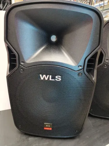 Par De Caixa Passiva Wls N12 180w Rms Ótimas! 