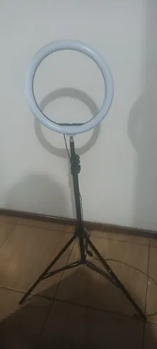 Ring Light com Tripé - Iluminação Profissional
