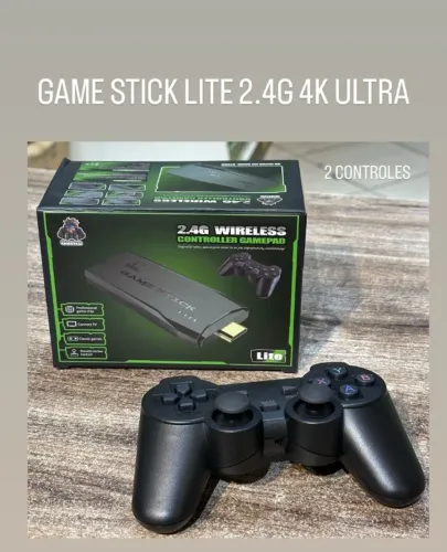Videogame Stick 10mil jogos 2 Controles Sem Fio