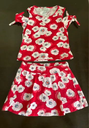 Conjunto lindo para menina Tam 6 Malwee