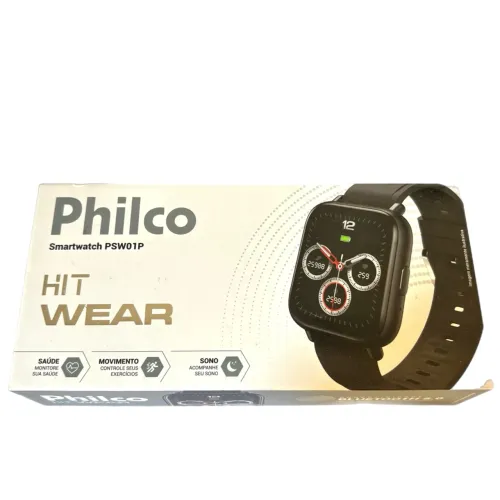 Smartwatch Philco Hit Wear - Monitore sua saúde e atividades