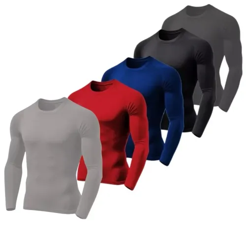 Camisas de Compressão Manga Longa - Diversas Cores