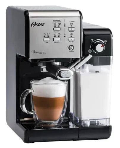 Cafeteira Expresso Oster Prima Latte Capsula Nespresso E Pó