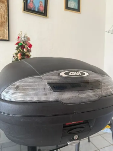 Baú Givi Fumê Monolock Simply E450nt 45 Litros