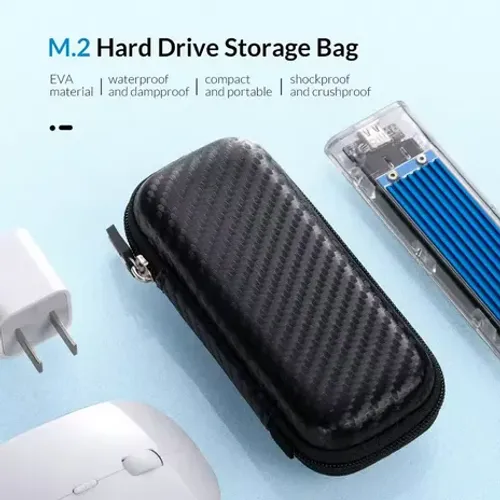 Case de proteção Orico para SSD m2