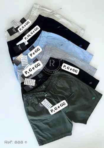Short sarja esporte fino linha Premium
