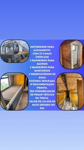 Onibus Moto Home ....para Pescadores ou para trabalho