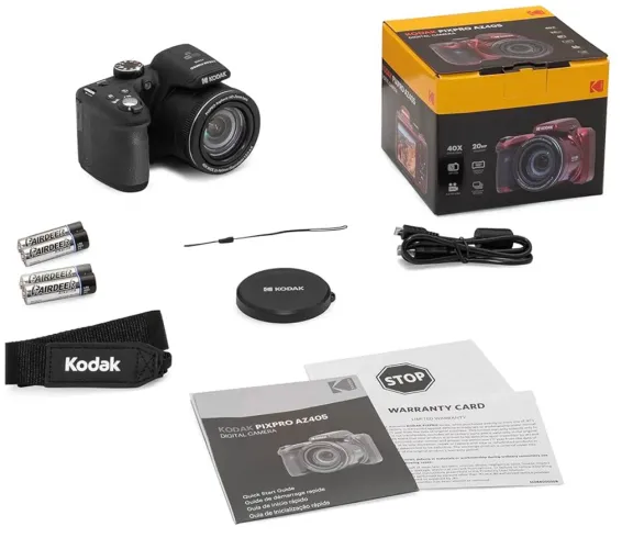 câmera kodak pixpro zoom Az425black