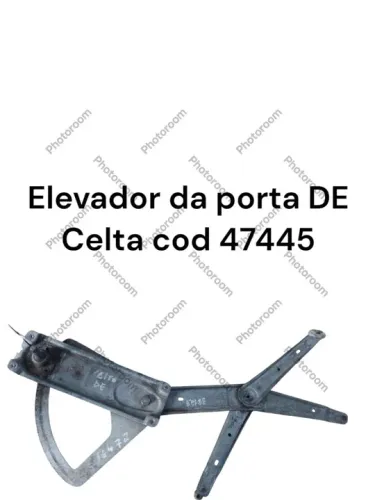 Elevador de vidro da porta D - Celta - Cod 47445