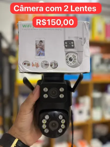 Câmera externa 2 lentes