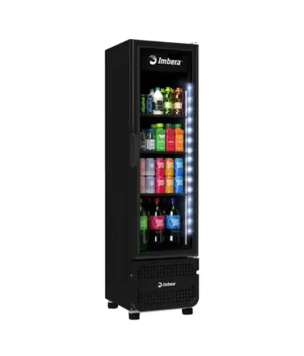 NZ. Expositor Refrigerado 230 litros Full Black IMBERA