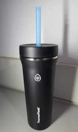 Copo térmico 950ml Preto - ThermoFlask