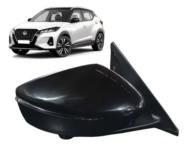 Retrovisor Nissan Kicks 24 L.direito Elétrico 14 Fios C/seta
