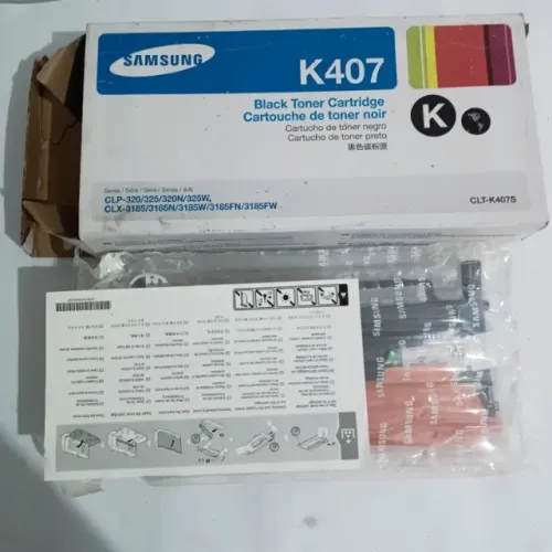 Cartucho de Toner Samsung Preto CLT-K407 Original