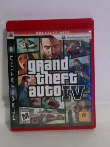 Jogo de ps3 Grand Theft Auto 4 ( GTA )
