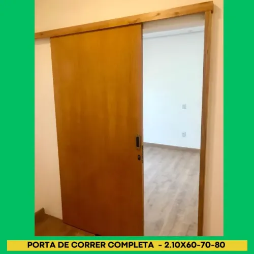 Porta interna de correr 210 x 80 - frete a-c  cod pc1ç- pagamento só na entrega