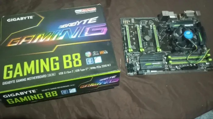 placa mae e processador