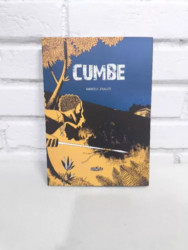 Livro HQ Cumbe capa comum Marcelo D'Salete