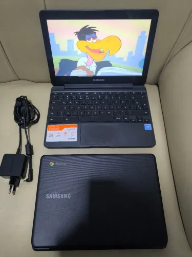 Cromebook Samsung bateria de longa duração 12 horas 