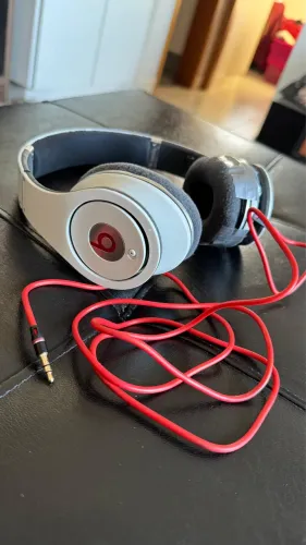 Headphone Beats by Dr. Dre Studio com Estojo + 3 Cabos
