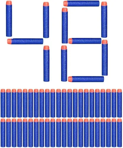 Refil Nerf Dardos De Espuma 48 unidades
