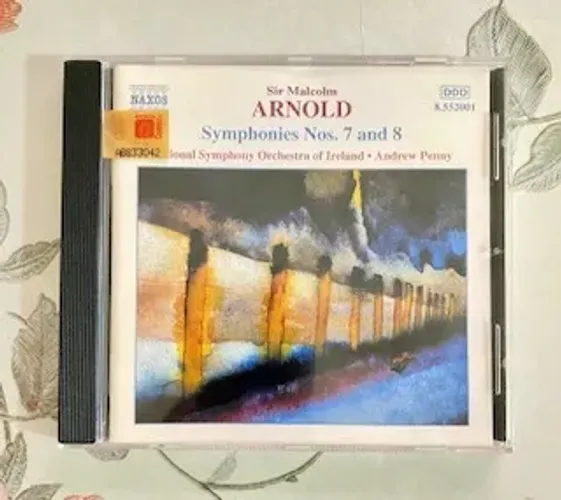 CD Sir Malcolm Arnold Symphonies 7 & 8-Made in European Community
