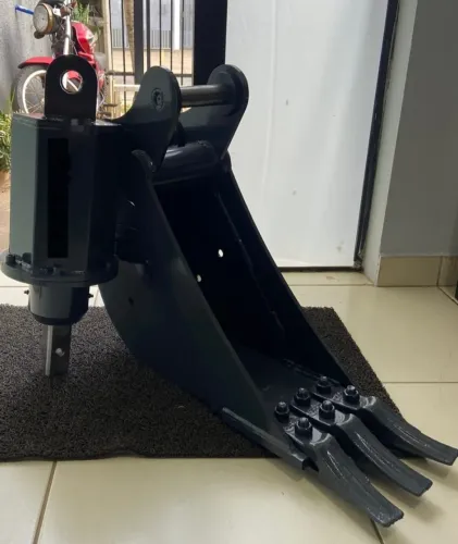 Caçamba,perfuratriz,extensor,rotores para mini escavadeira 