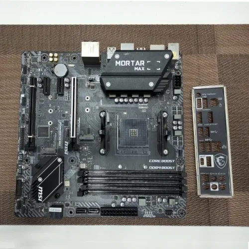 Placa Mãe MSI b450m Mortar Max - C/ defeito