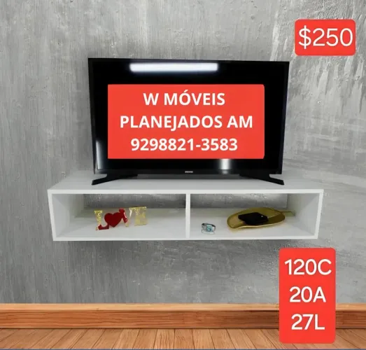 Rack de Parede Moderno - Design Elegante