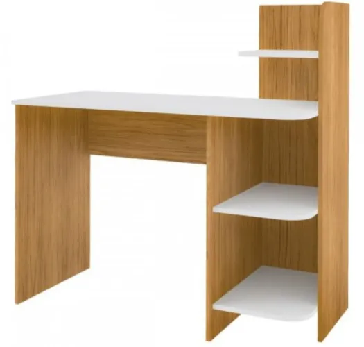 Promoção Mesa Escrivaninha com Prateleira Lateral - 23/08