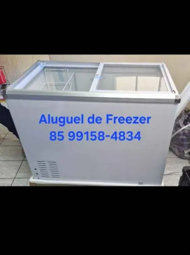Aluguel de freezer tampa de vidro de 200l para picole açai