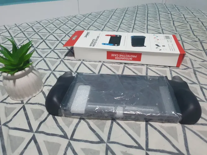Capa Protetora Integrada para Nintendo Switch oled, case