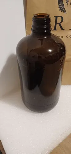 Garrafa de vidro antiga para remédio 2.5 litros