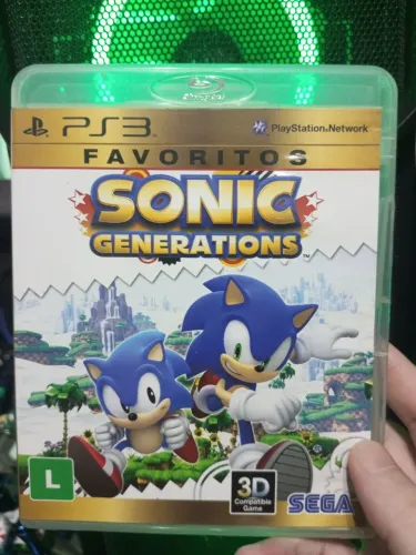 Sonic generations jogo ps3 game Playstation 3