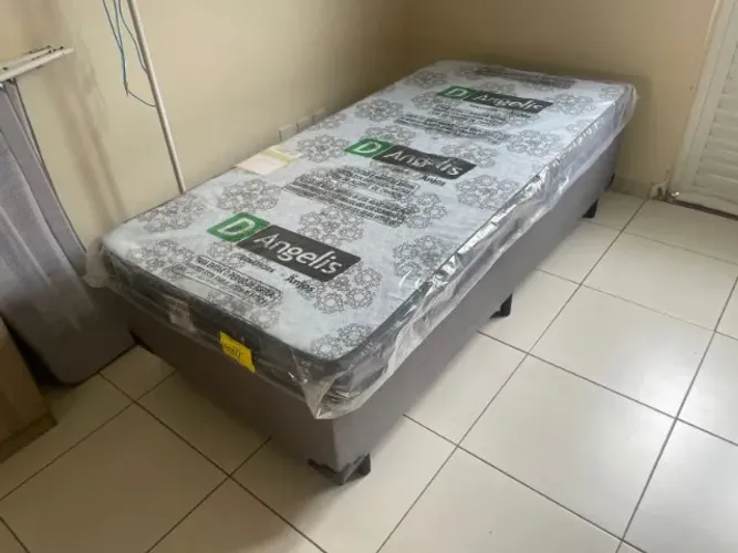 Colchão de Solteiro NOVO D23 Suporta 90kg PRONTA ENTREGA