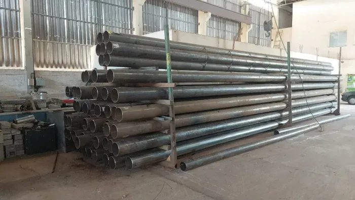Tubos de aço carbono 8" SCH20