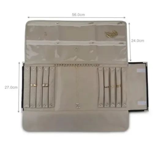 MOSTRUÁRIO PASTA (G) COM BOLSOS - EXPOSITOR DE JOIAS