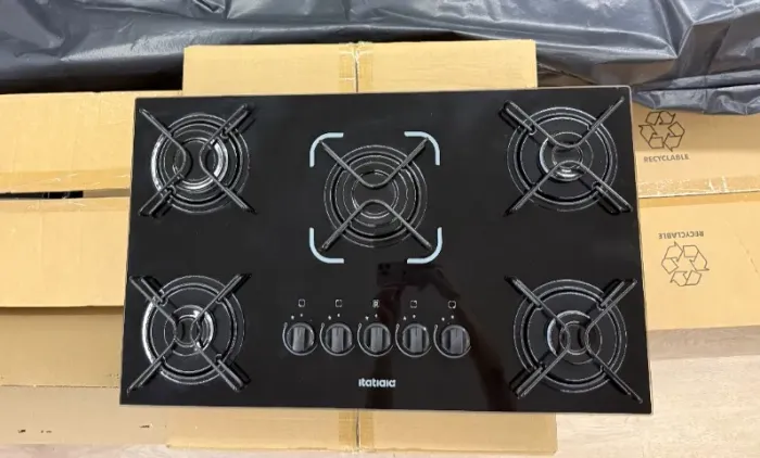 Cooktop 5 bocas Preto