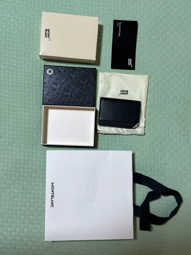 Carteira Montblanc porta cartões 