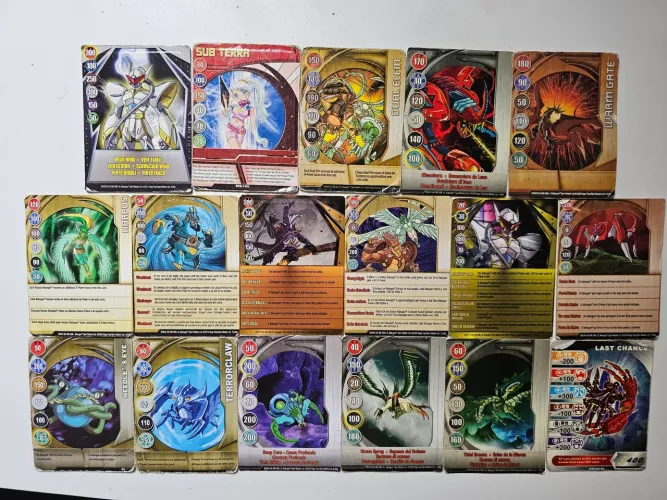 Cartas bakugan