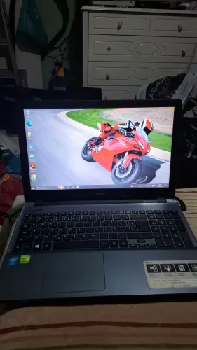 Notebook Acer, com Core i3-4030U 1.90GHz, 8gb ram, ssd 360gb, vídeo 1gb e tela 15,6".