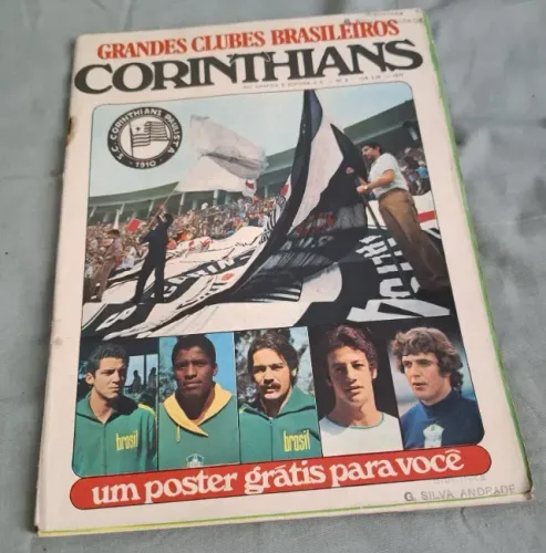 Grandes Clubes Brasileiros - Corinthians - Com Superposter