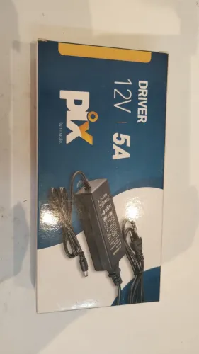 Driver LED 12V 5A para Fitas de LED