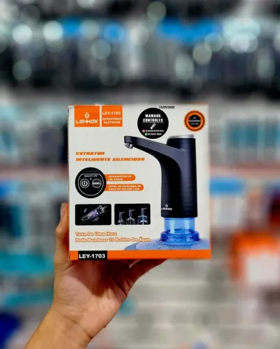 Extrator de água silencioso para garrafão 