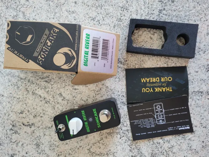 Pedal de Reverb Digital Sonicake