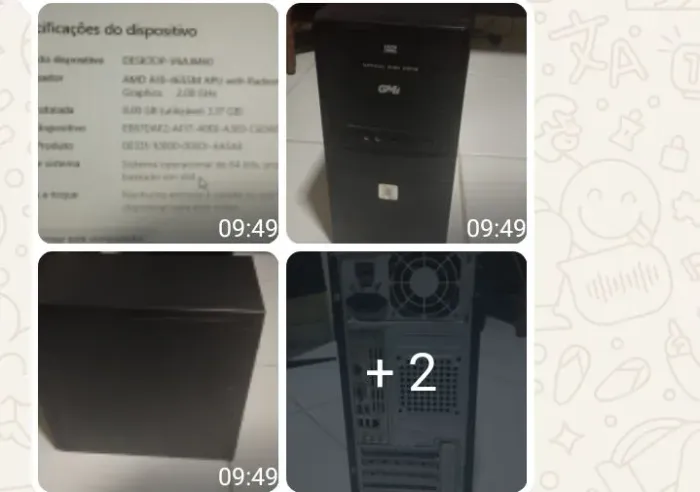 Computador Desktop AMD A6-6500K 8GB