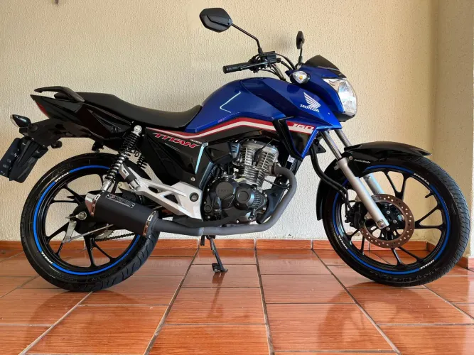 HONDA TITAN CG160 ANO 2020 AZUL