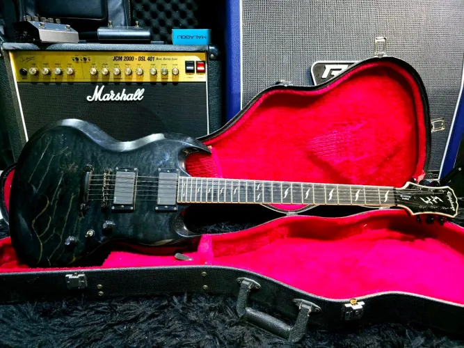 EpiPhone Sg Custom Prophecy /ñ Gibson Les Paul p90 Fender Prs epiphone esp ibanez prestige