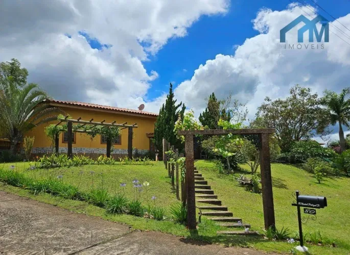 Chácara com 4 quartos, 2023 m² - venda por R$ 1.480.000 ou aluguel por R$ 11.400/mês - Con