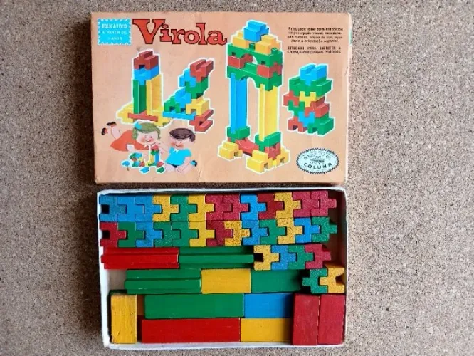 Blocos de Montar Educativo Virola